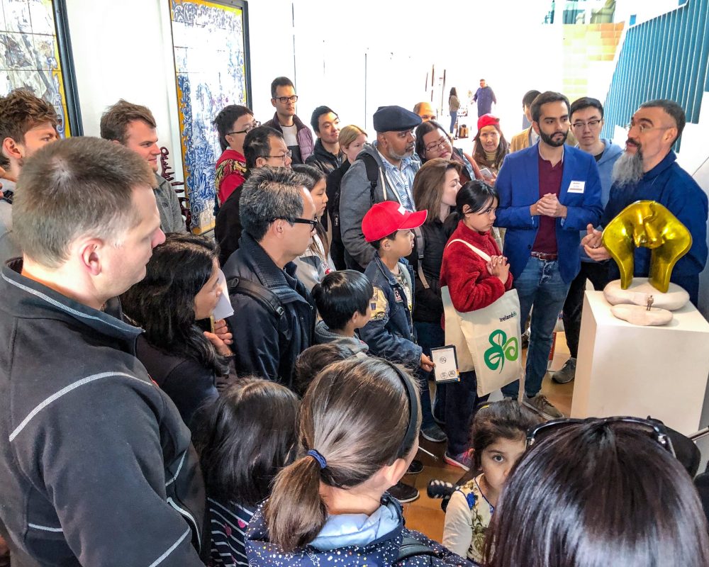 Visita autor Embajada España en Canberra Australia